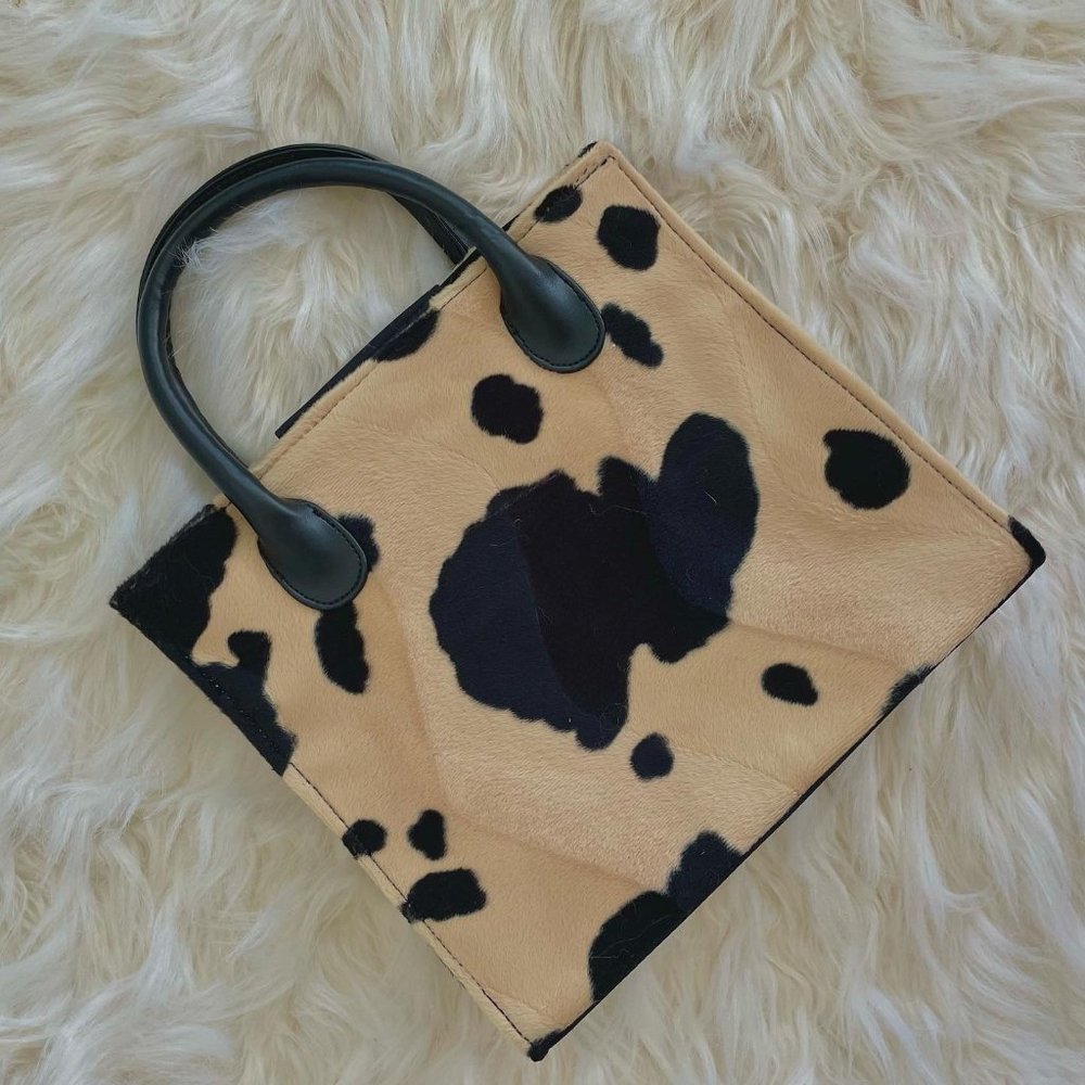 Cow print Handbag